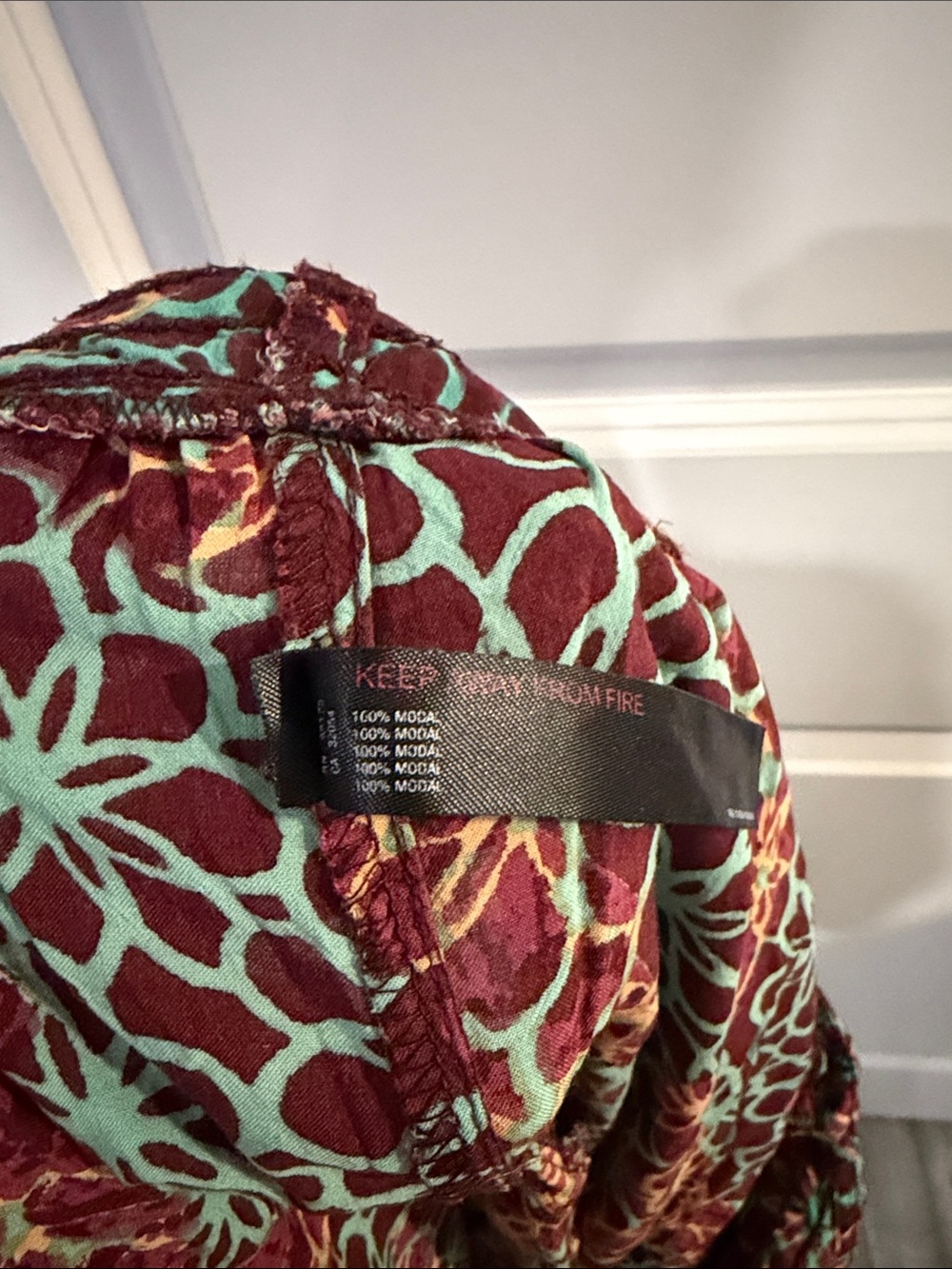 Anthropologie Printed Spaghetti-Strap Jumpsuit - #156 - Picture 10 of 10